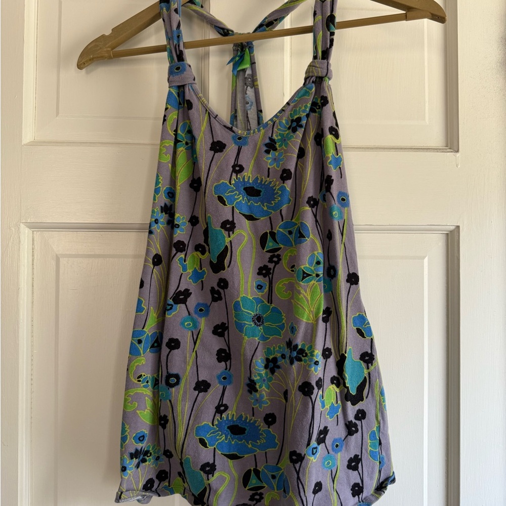 Anthropologie Floral Tank from 00’s